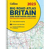 2023 Collins Big Road Atlas Britain and Northern Ireland