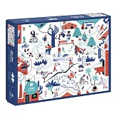 In the Winter: 1000 Piece Puzzle