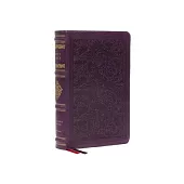 Kjv, Wide-Margin Reference Bible, Sovereign Collection, Leathersoft, Purple, Red Letter, Comfort Print: Holy Bible, King James Version