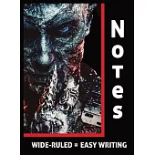 The Dark Lord Rises Horror, Gothic, Witchcraft Wide-Ruled Notebook, Journal, Diary, and/or Log: Perfect for Gothic, Horror, Dark Magic, & Fantasy Reco
