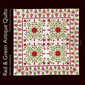 2024 Wall Calendar Red & Green Antique Quilts from the Poos Collection: 12 Months; 12