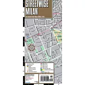 Streetwise Milan Map - Laminated City Center Street Map of Milan, Italy