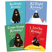 大熊&鴨子爆笑繪本四部曲套書