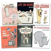 【獨家】Jon Agee 強.艾吉幽默繪本套書 6 本