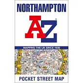 Northampton A-Z Pocket Street Map