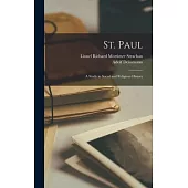 St. Paul: A Study in Social and Religious History