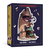 Dungeons & Dragons Mini Shaped Jigsaw Puzzle: The Mimic Edition: 100+ Piece Collectible Puzzle for All Ages