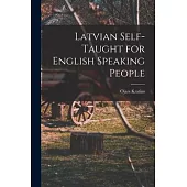 Latvian Self-taught for English Speaking People