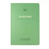 Lsb Scripture Study Notebook: Colossians