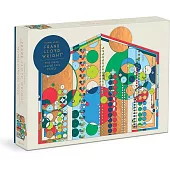 Frank Lloyd Wright Midway Mural 750 Piece Shaped Foil Puzzle