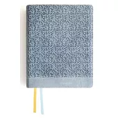 Niv, Journal the Word Bible, Large Print, Leathersoft, Teal, Red Letter, Comfort Print: Reflect, Take Notes, or Create Art Next to Your Favorite Verse