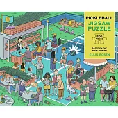 Pickleball Jigsaw Puzzle: Based on the Book Dink!