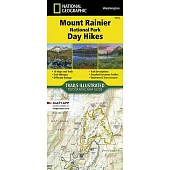 Mount Rainier National Park Day Hikes Map