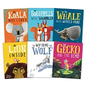 繪本動物寓言：給孩子的情緒成長課(6冊合售) Rachel Bright 6 copy Shrinkwrap