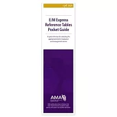 E/M Express Reference Tables Pocket Guide 2024 (Single)