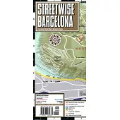 Streetwise Barcelona Map - Laminated City Center Street Map of Barcelona, Spain