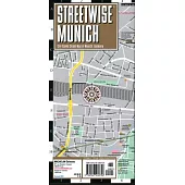 Streetwise Munich Map - Laminated City Center Street Map of Munich, Germany