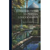 Contributions to Persian Lexicography