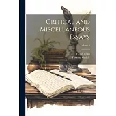 Critical and Miscellaneous Essays; Volume 5