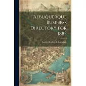 Albuquerque Business Directory for 1883