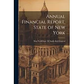 Annual Financial Report, State of New York