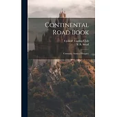 Continental Road Book: Germany, Austria, Hungary