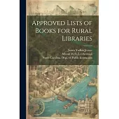 Approved Lists of Books for Rural Libraries