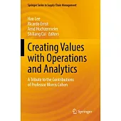 Creating Values with Operations and Analytics: A Tribute to the Contributions of Professor Morris Cohen