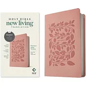 NLT Premium Value Thinline Bible, Filament-Enabled Edition (Leatherlike, Dusty Pink Vines)