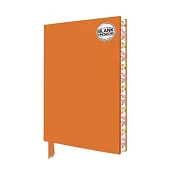Orange Blank Artisan Notebook (Flame Tree Journals)