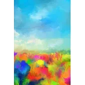 Watercolor Garden: Discreet Internet Password Log Book. Large Print