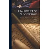 Transcript of Proceedings: 1971-72 Index