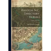 Raleigh, N.C. Directory [serial]; Volume 1918/1919