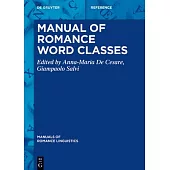 Manual of Romance Word Classes