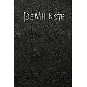 Death Note Notebook with rules: Death Note With Rules - inspired from the Death Note movie 6 by 9 inches