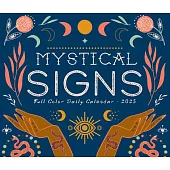 Mystical Signs 2025 6.2 X 5.4 Box Calendar