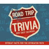 Road Trip Trivia 2025 6.2 X 5.4 Box Calendar