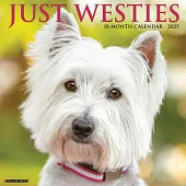 Just Westies 2025 12 X 12 Wall Calendar