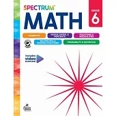 Spectrum Math Workbook, Grade 6