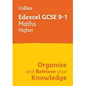 Collins GCSE Maths 9-1: Edexcel GCSE 9-1 Maths Higher: Organise and Retrieve Your Knowledge