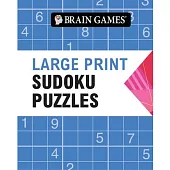 Brain Games - Large Print Sudoku Puzzles (Arrow - 384 Pages)