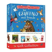 Gruffalo超值禮盒組(含繪本、歌曲集、著色本、門掛牌、身高尺)The Gruffalo and Friends Gift Box