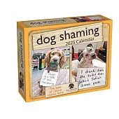 Dog Shaming 2025 Day-To-Day Calendar