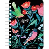 Flora & Fauna by Malin Gyllensvaan 2025 Weekly Planner Calendar