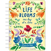 Meera Lee Patel 2025 Weekly Planner Calendar: Life Blooms One Day at a Time