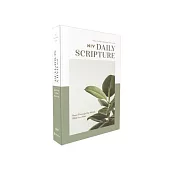 Niv, Daily Scripture, Paperback, White/Sage, Comfort Print: 365 Days to Read Through the Whole Bible in a Year