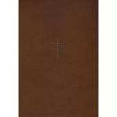 Niv, Quest Study Bible, Large Print, Leathersoft, Brown, Comfort Print: The Only Q and A Study Bible