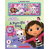 Purr-Ific Day in the Dollhouse (Gabby’s Dollhouse Magnet Book)
