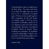 Sophie Calle: The Sleepers