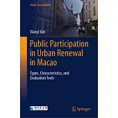Public Participation in Urban Renewal in Macao: Types, Characteristics, and Evaluation Tools